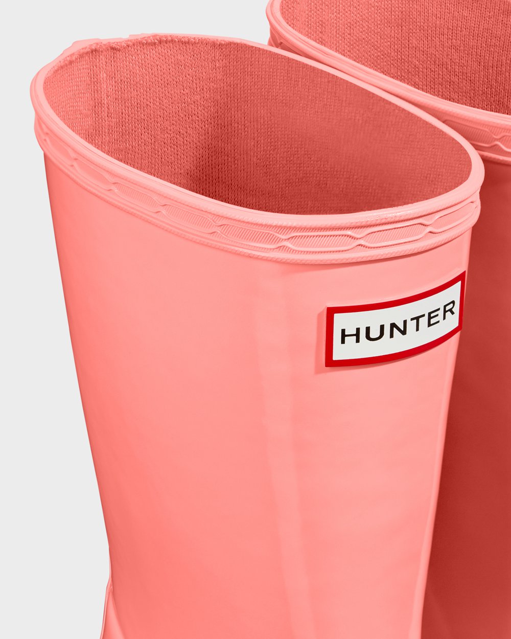 Kids Hunter Rain Boots Pink - Original First Classic Gloss - 7153694-GN